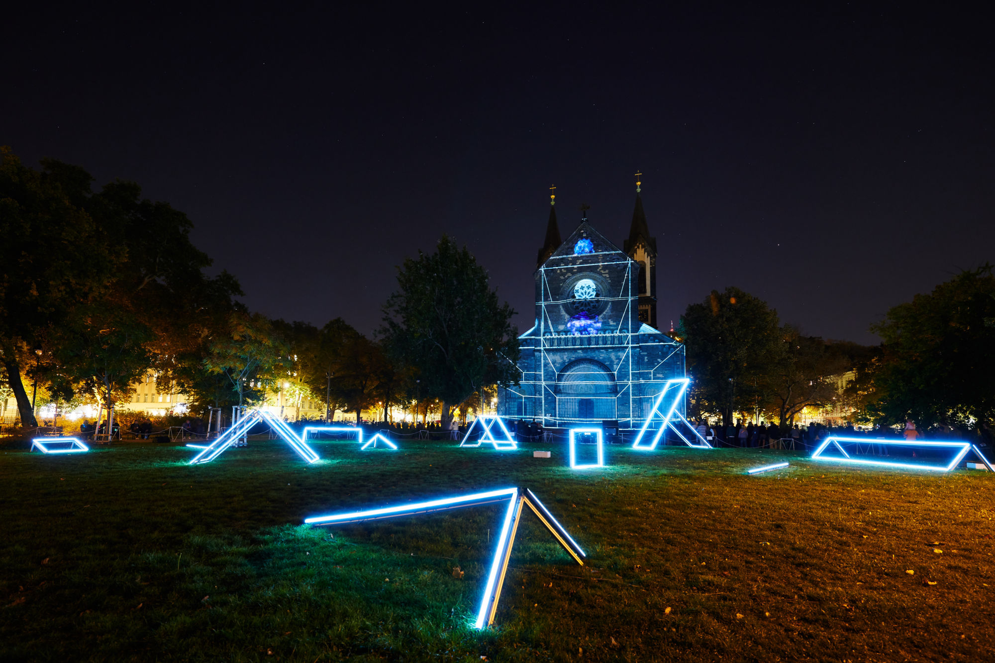 Prague feast of lights festival SIGNAL 2018 oneAVteam